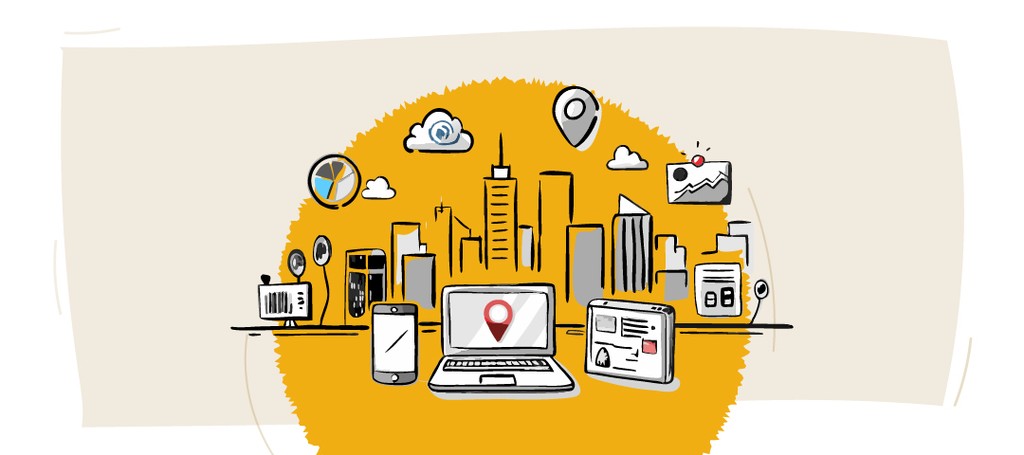 Illustration of digital marketing tools by Kraftshala.