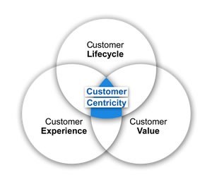 Diagram of customer centricity by Kraftshala.