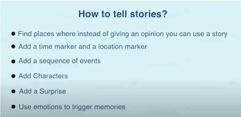 Telling Powerful Stories to Crack Interviews