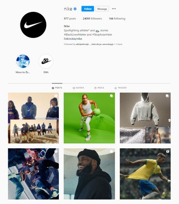 Nike’s Social Media Marketing Strategy on Instagram